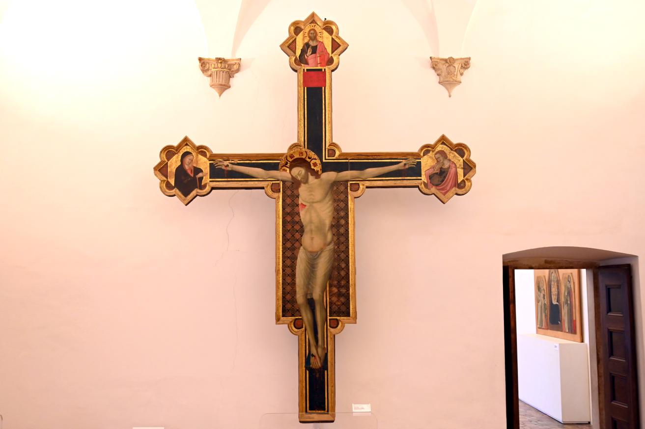 Francesco da Rimini (1322–1336), Kruzifixus, Urbino, Franziskanerkloster, jetzt Urbino, Galleria Nazionale delle Marche, Saal 10, 1330–1340