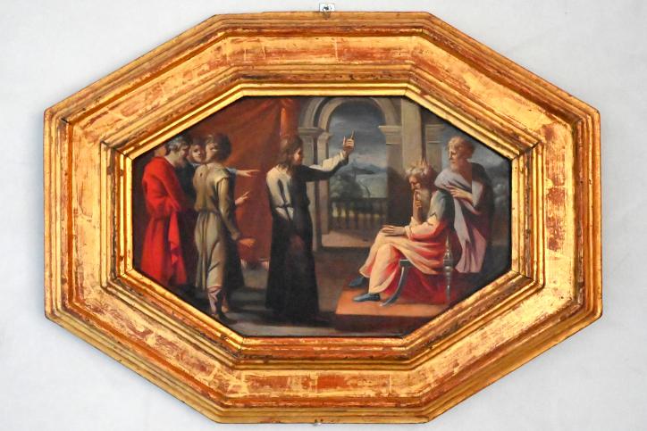 Raffael (Kopie) (1520), Joseph deutet die Träume des Pharao, Urbino, Diözesanmuseum Albani, Saal 5, 16. Jhd.