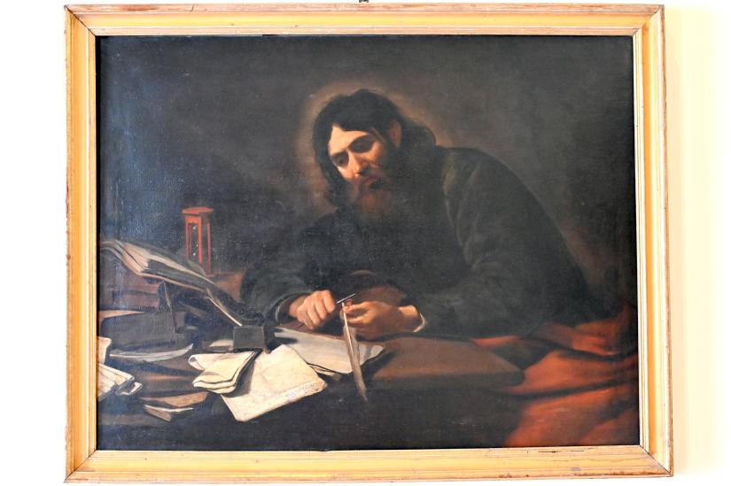 Claude Vignon (1617–1624), Evangelist, Rimini, Stadtmuseum, Saal 13, Undatiert
