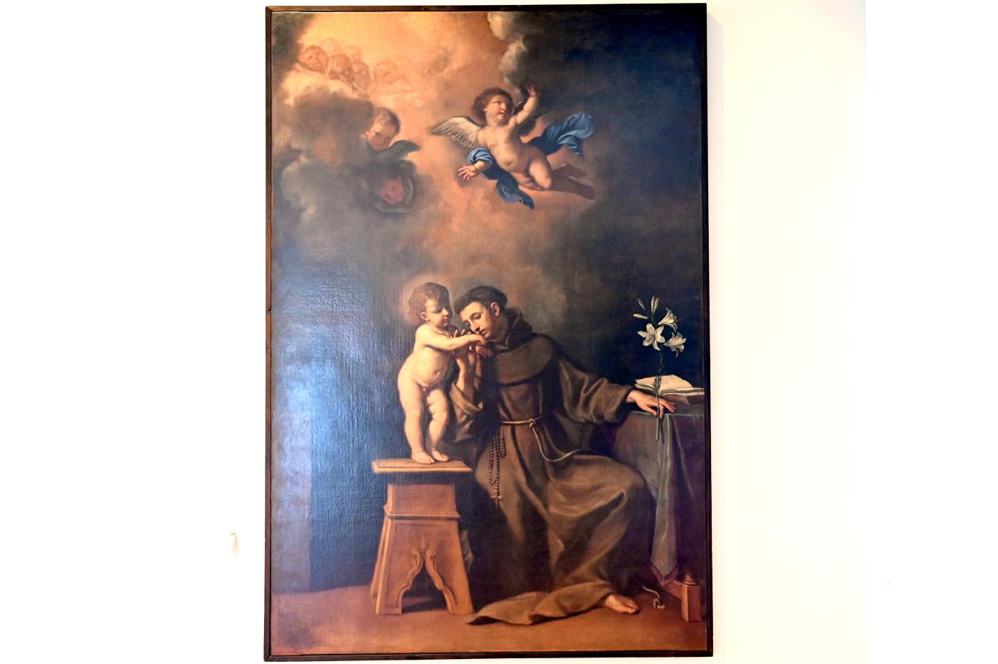 Giovanni Francesco Barbieri (Il Guercino) (1612–1659), Heiliger Antonius von Padua, Rimini, Chiesa di San Francesco di Paola, jetzt Rimini, Stadtmuseum, Saal 14, 1659