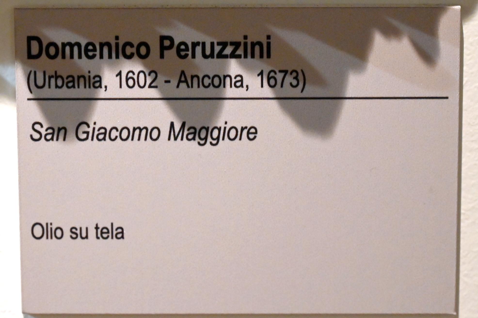Domenico Peruzzini (Undatiert), Apostel Jakobus der Ältere, Ancona, Pinacoteca civica Francesco Podesti, Obergeschoss Saal 5, Undatiert, Bild 2/2