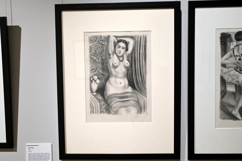 Henri Matisse (1898–1953), Sitzende Frau, Ancona, Pinacoteca civica Francesco Podesti, 2. Obergeschoss Saal 1, 1927