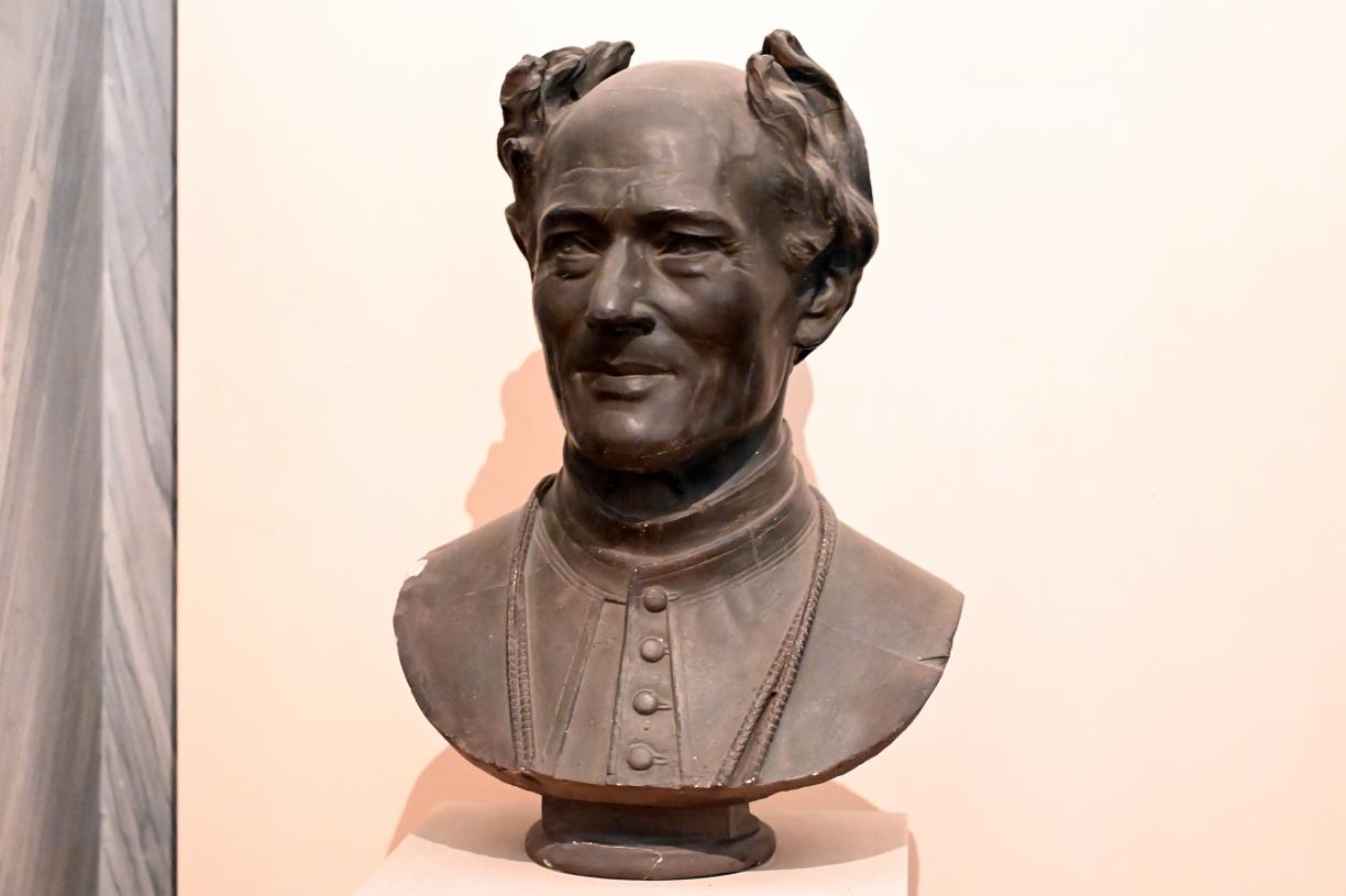 Luigi Amici (1897), Büste des Josip Juraj Strossmayer (1815-1905), Bischof von Đakovo (1850-1905), Jesi, Städtische Kunstgalerie, Obergeschoss Saal 1, Ende 19. Jhd.