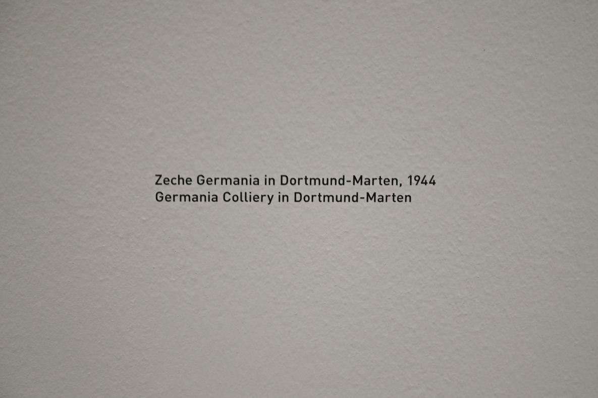 Albert Renger-Patzsch (1925&ndash;1959), Zeche Germania in Dortmund-Marten, München, Pinakothek der Moderne, Saal 9 2022, 1944, Bild 2/4