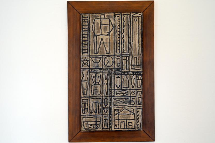 Joaquín Torres García (1911&ndash;1943), Komposition, Paris, Musée d’art moderne de la Ville de Paris, Saal 1, 1931