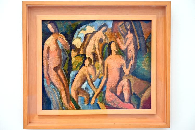 André Derain (1904–1944), Badende, Paris, Musée d’art moderne de la Ville de Paris, Saal 5, um 1908