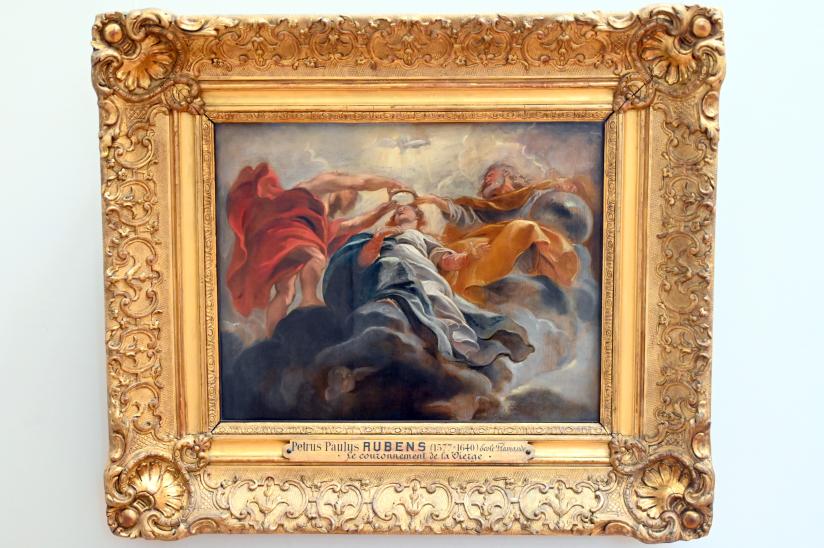 Peter Paul Rubens (1598–1650), Marienkrönung durch Gottvater und Christus, Paris, Musée du Louvre, Saal 856, 1620–1621