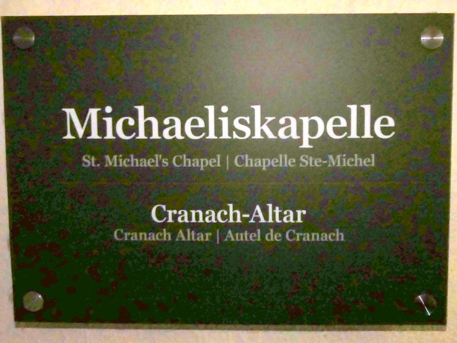Lucas Cranach der Ältere (Werkstatt) (1515&ndash;1550), Cranach-Altar, Merseburg, Merseburger Dom St. Johannes und St. Laurentius, 1537, Bild 2/2