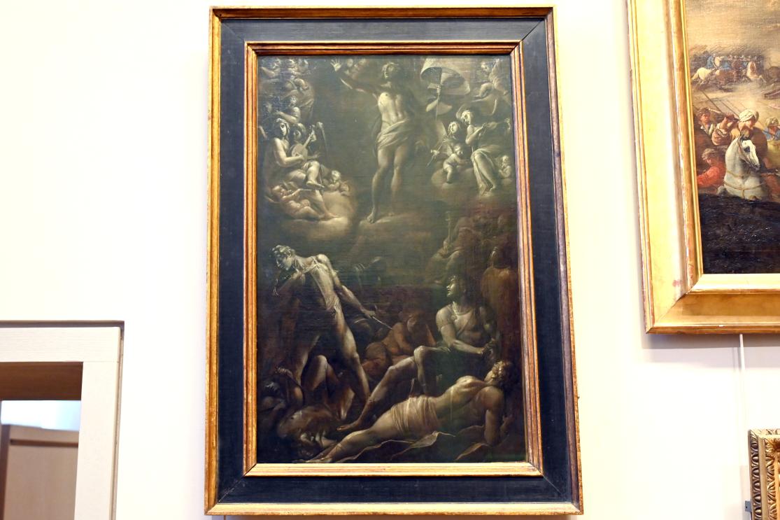 Giovanni Baglione (1602–1606), Auferstehung Christi, Rom, Kirche Il Gesù, jetzt Paris, Musée du Louvre, Saal 727, um 1601–1603