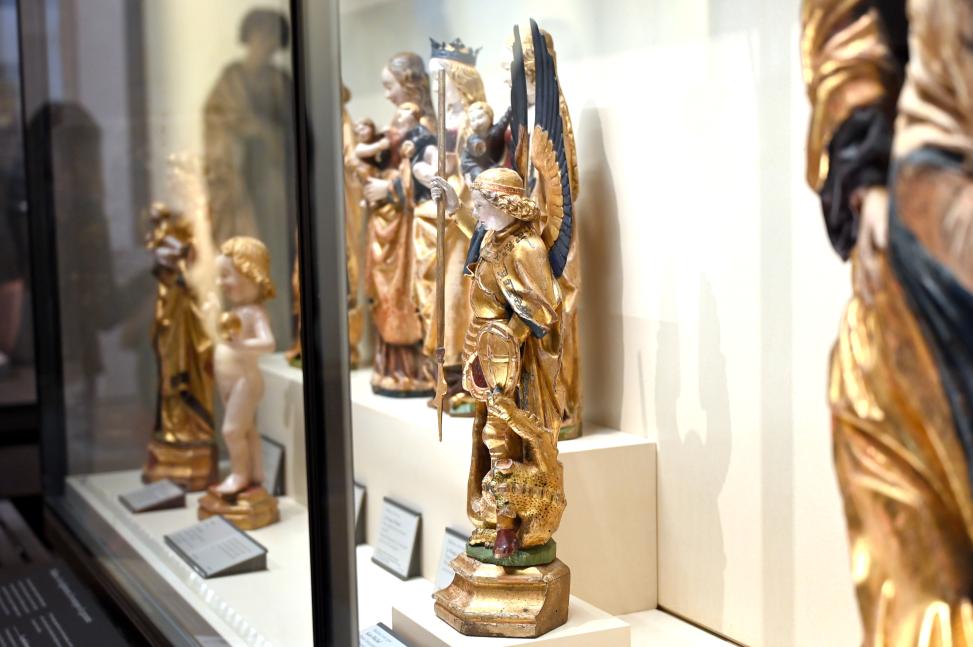 Heiliger Michael, Paris, Musée du Louvre, Saal 169, um 1500, Bild 3/4