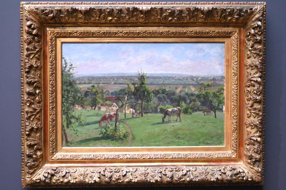 Camille Pissarro (1863–1903), Die Hügel von Le Vésinet, Paris, Musée d’Orsay, 1871