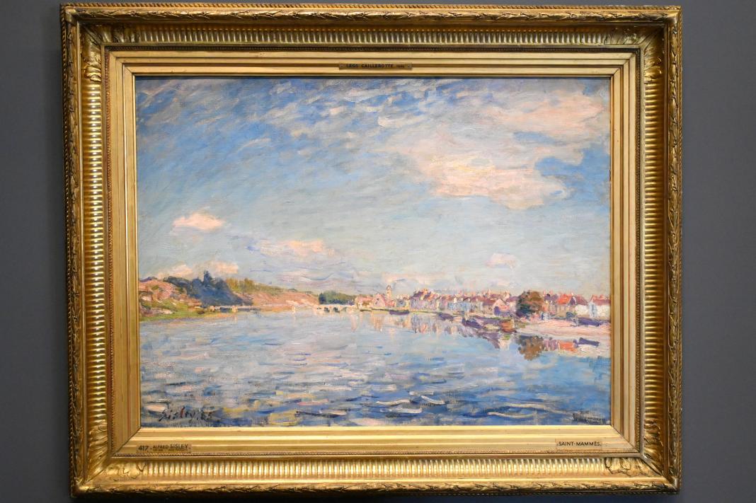 Alfred Sisley (1872–1896), Saint-Mammès, Paris, Musée d’Orsay, 1885