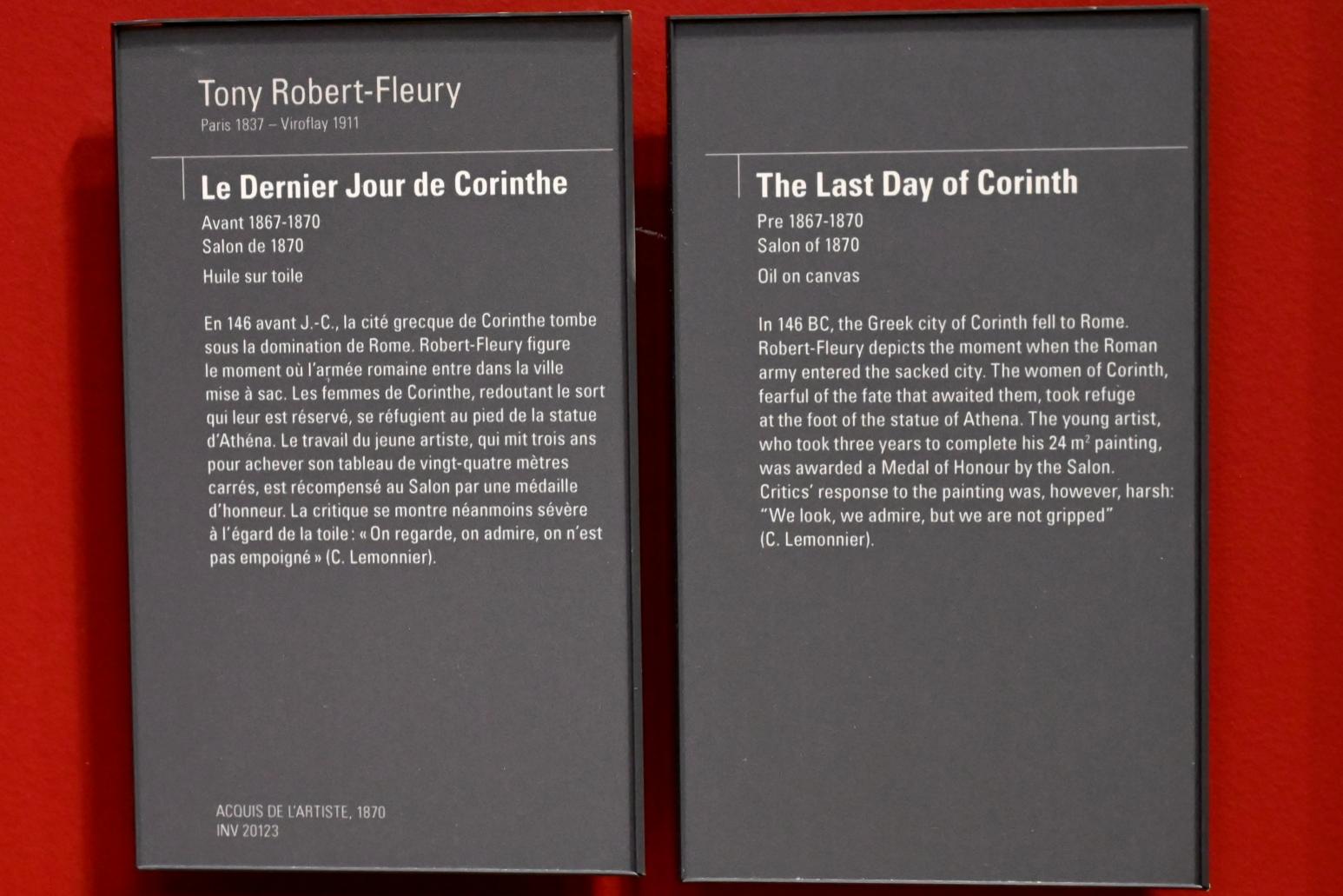 Tony Robert-Fleury (1868), Der letzte Tag von Korinth, Paris, Musée d’Orsay, 1867&ndash;1870, Bild 2/2