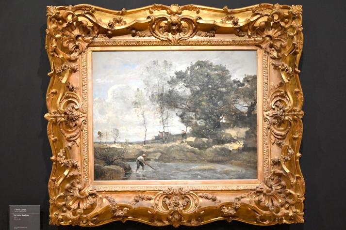 Jean-Baptiste Camille Corot (1823–1874), Einholen des Netzes, Paris, Musée d’Orsay, 1871
