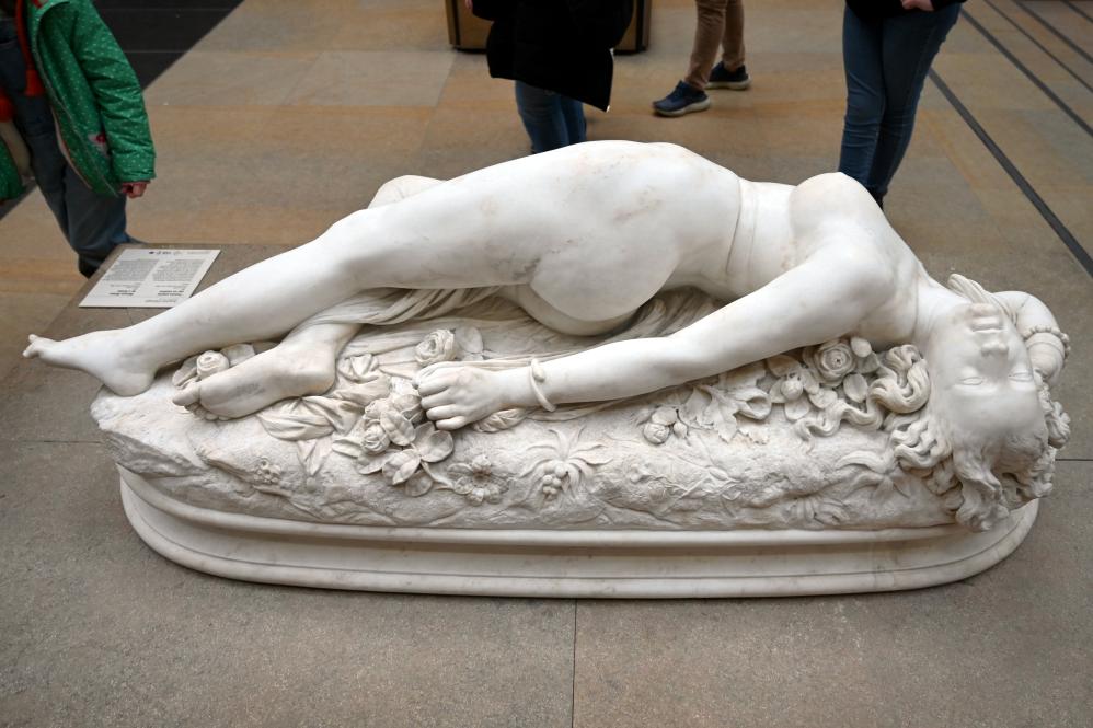 Auguste Clésinger (1847), Von einer Schlange gebissene Frau, Paris, Musée d’Orsay, 1847, Bild 2/5