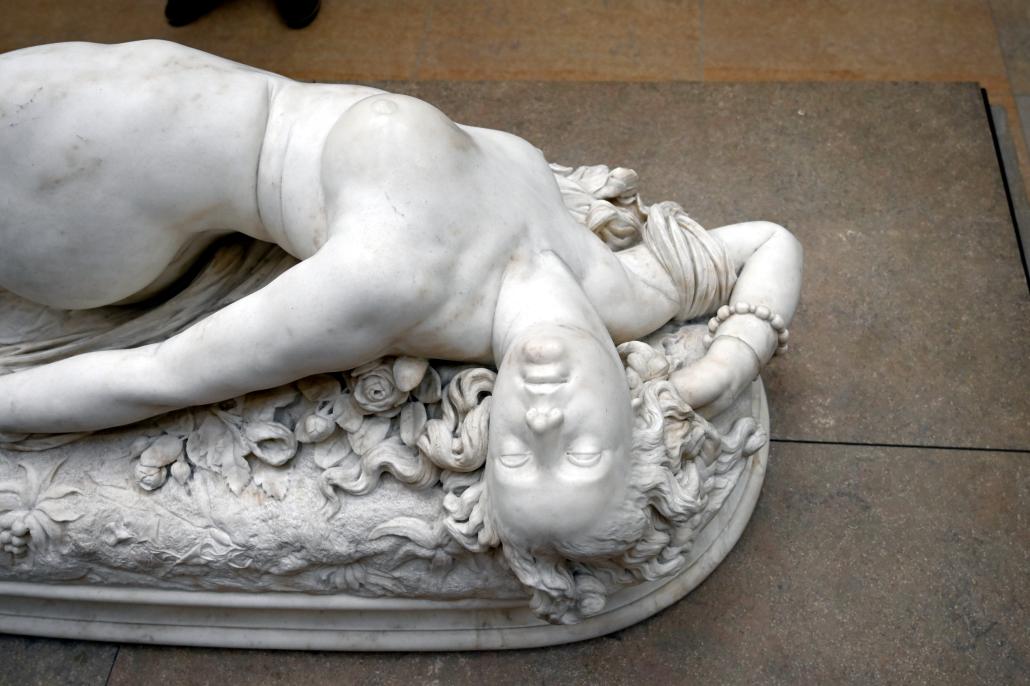 Auguste Clésinger (1847), Von einer Schlange gebissene Frau, Paris, Musée d’Orsay, 1847, Bild 4/5