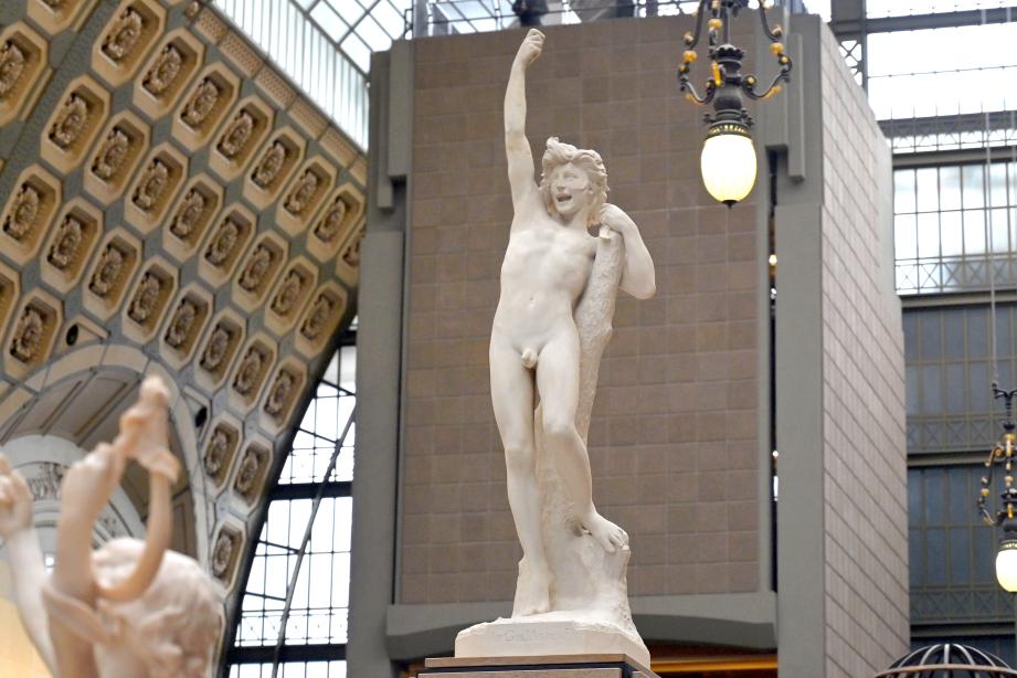 Jean-Baptiste Baujault (1875), Junger Gallier (Mit Mistelzweig im neuen Jahr), Paris, Musée d’Orsay, 1875, Bild 2/3