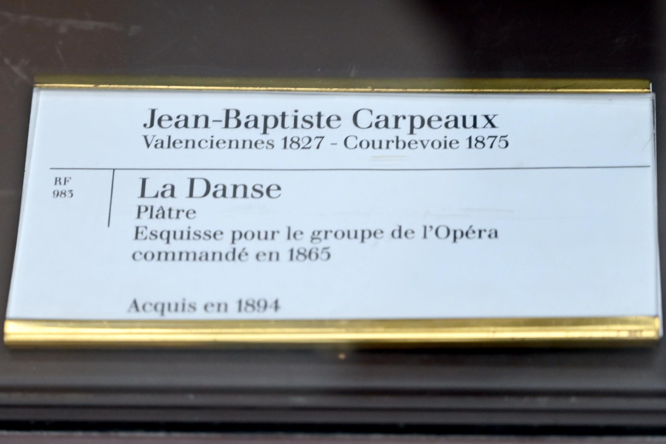 Jean-Baptiste Carpeaux (1859&ndash;1873), Der Tanz (Bozzetto), Paris, Opéra Garnier, jetzt Paris, Musée d’Orsay, nach 1865, Bild 2/2