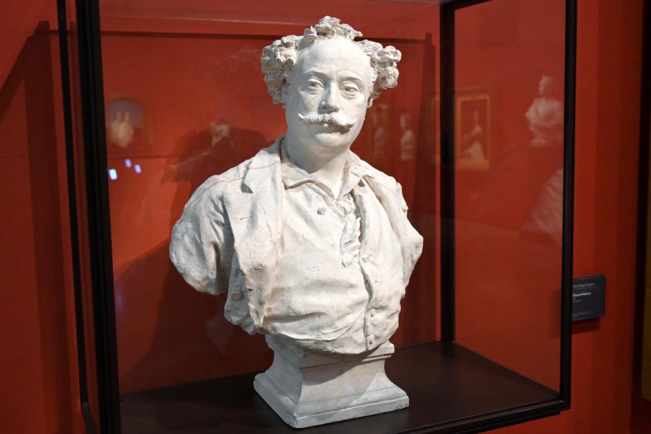 Jean-Baptiste Carpeaux (1859&ndash;1873), Porträtbüste des Alexandre Dumas des Jüngeren
, Paris, Musée d’Orsay, 1873, Bild 2/3