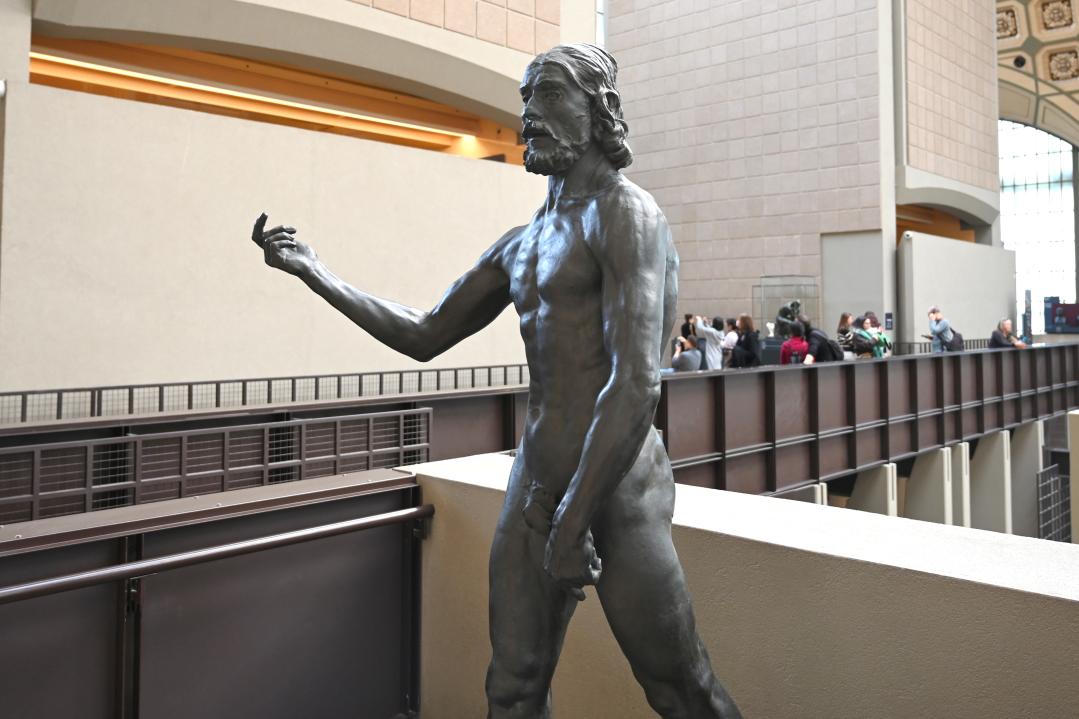 Auguste Rodin (1863&ndash;1917), Johannes der Täufer, Paris, Musée d’Orsay, 1878&ndash;1881, Bild 2/2